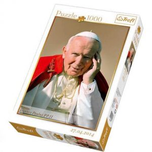 puzzle z papieżem Jan Paweł II