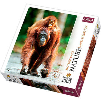puzzle z orangutanem
